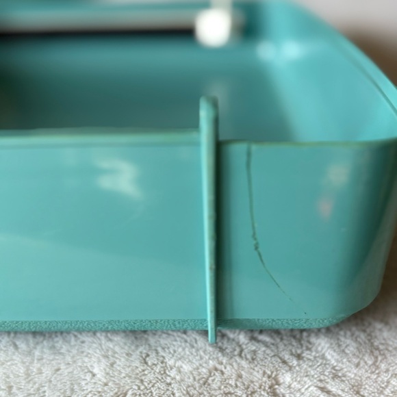 VINTAGE SMITH-CORONA CORSAIR DELUXE PORTABLE TYPEWRITER - Picture 9 of 14